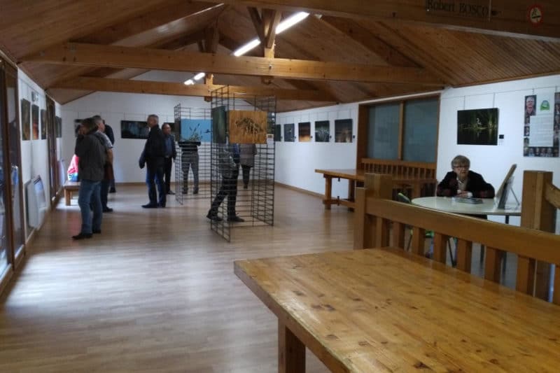 Vernissage de l'exposition ON 2019 à la maison de la forêt (Montamisé, 86)
