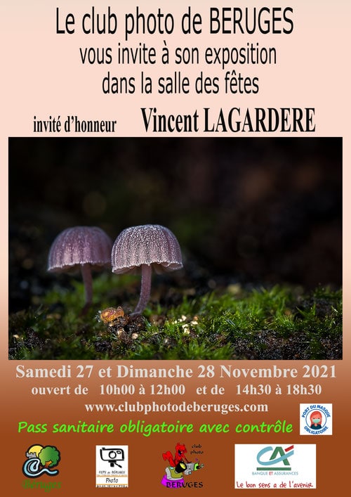 affiche Exposition du Club photo de Béruges 2021 affiche Exposition du Club photo de Béruges 2021